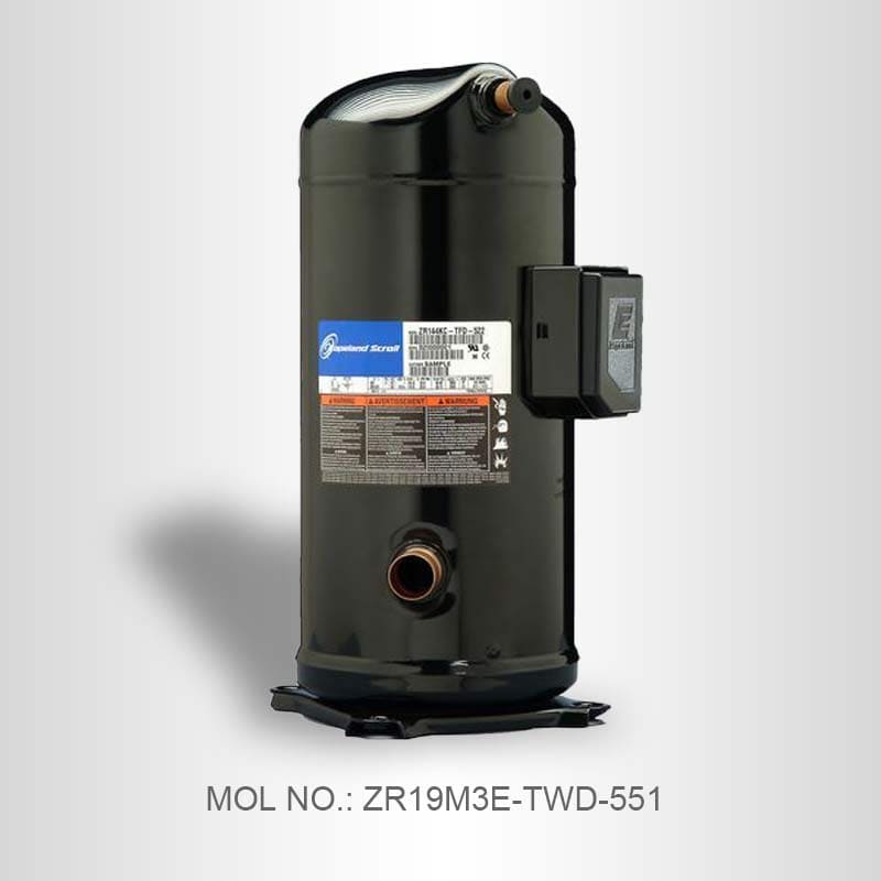 ZR19M3E-TWD-551/522/561/591-Copeland-Refrigeration-Scroll-Compressor